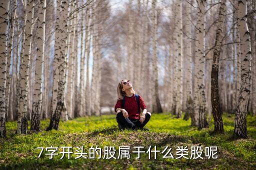 7字开头的股属于什么类股呢