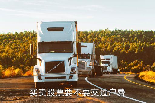为什么股票过户费不收，购买股票中过户费是什么意思