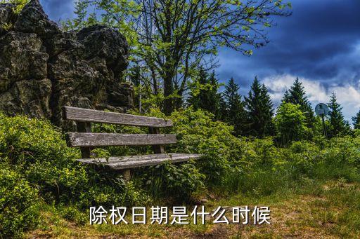 重组股票什么时候除权，除权是期是怎么确定的