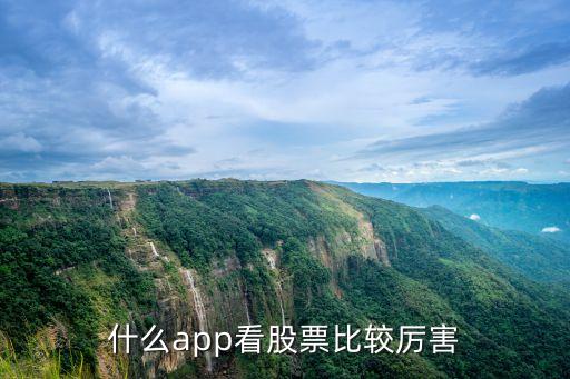 什么app看股票比较厉害
