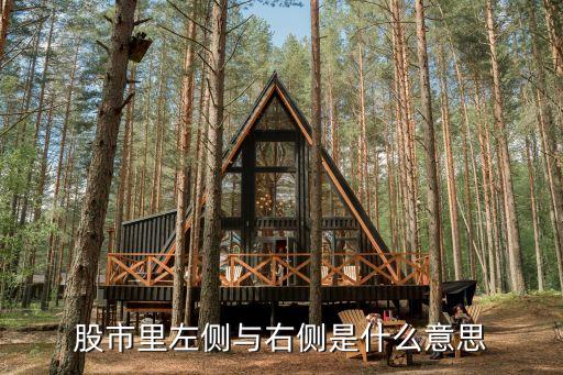 股票术语左侧右侧什么意思，股市中什么叫左侧右侧