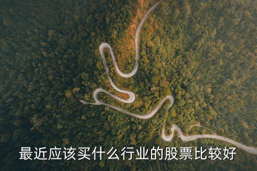 最近应该买什么行业的股票比较好