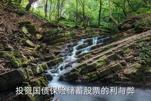 投资国债保险储蓄股票的利与弊