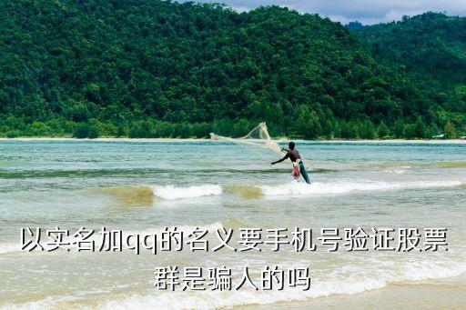 以实名加qq的名义要手机号验证股票群是骗人的吗
