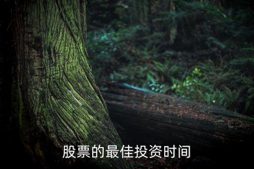 股票的最佳投资时间