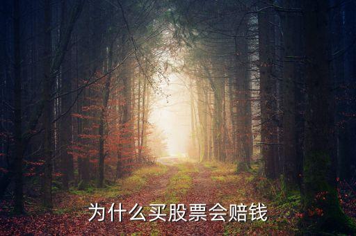 为什么买股票会赔钱