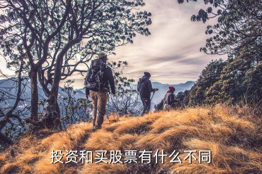 电影投资和股票有什么区别，投资和买股票有什么不同