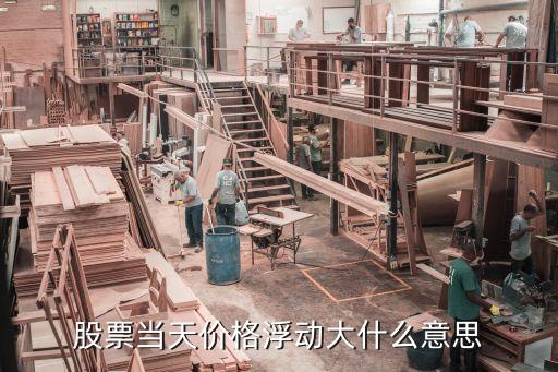 股票当天价格浮动大什么意思