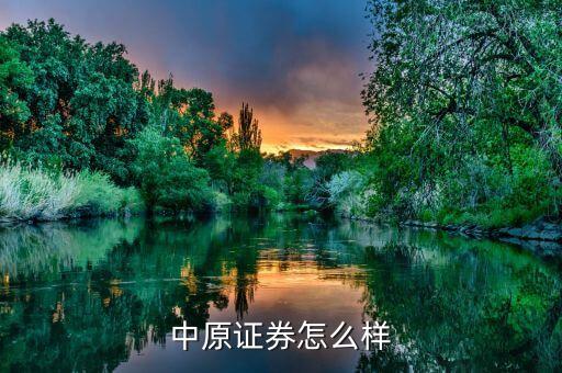 中原证券怎么样