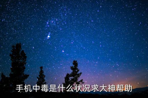 手机中毒是什么状况求大神帮助