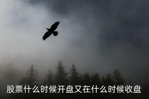 沪市股票什么时候可以开盘，沪指开盘时间是什么时候