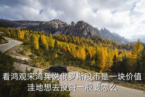 看鸿观宋鸿兵说俄罗斯股市是一块价值洼地想去投资一般要怎么