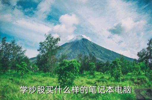 学炒股买什么样的笔记本电脑