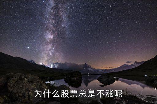 为什么股票总是不涨呢