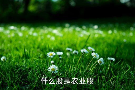 什么股是农业股