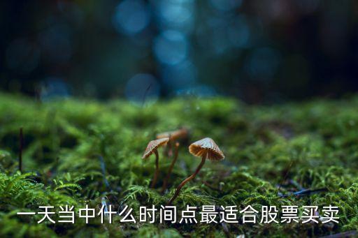 股票在什么时间点买入最好，什么时候是买股票的最佳时机