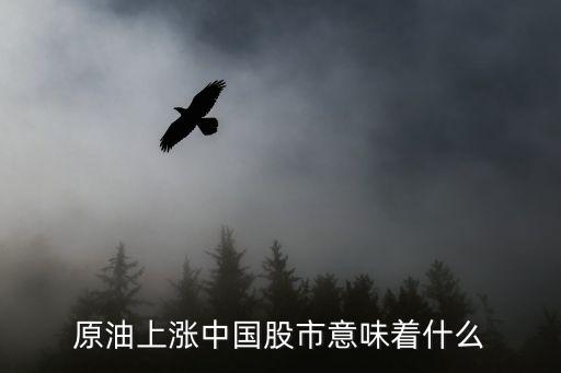 原油上涨中国股市意味着什么