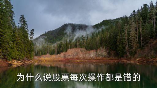 为什么股票总犯错误，股票买卖下单总是错怎么解决