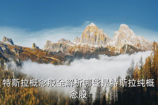 什么是特斯拉概念股票行情，特斯拉概念是什么意思