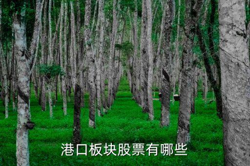 港口板块股票有哪些
