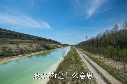 股票带r是什么意思