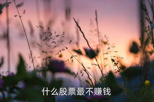 什么股票最不赚钱