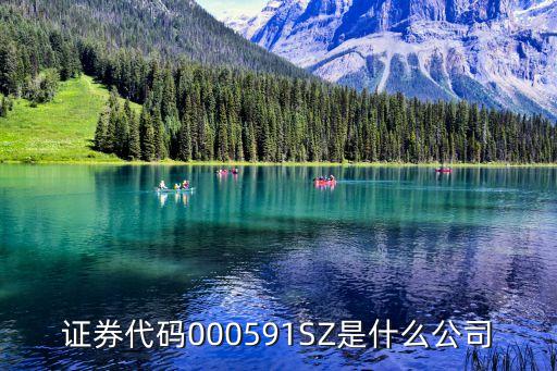 证券代码000591SZ是什么公司