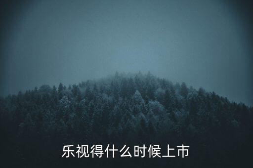 乐视网股票什么时候上市了，乐视在哪个股票交易所上市了