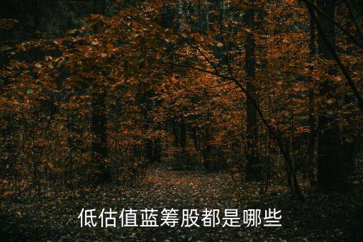 低估值蓝筹股都是哪些