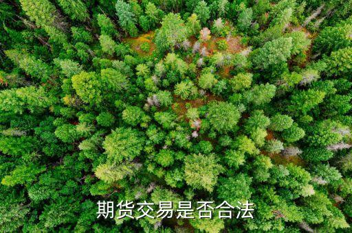 股票期货是合法的吗为什么，期货交易是否合法