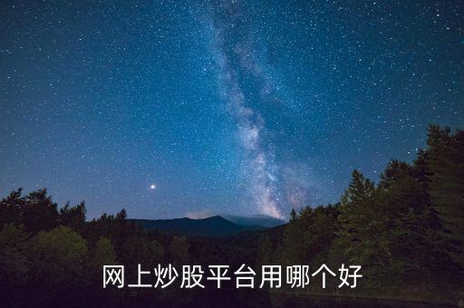 股票在什么网上开户比较好，哪个网上证券公司股票开户好