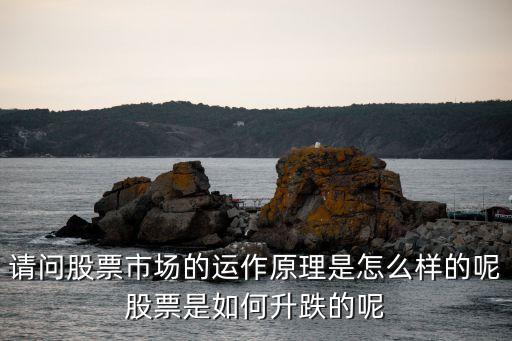 请问股票市场的运作原理是怎么样的呢股票是如何升跌的呢