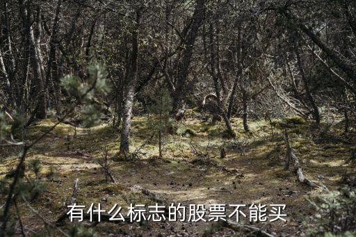 绝对不能买的股票叫什么，有什么标志的股票不能买