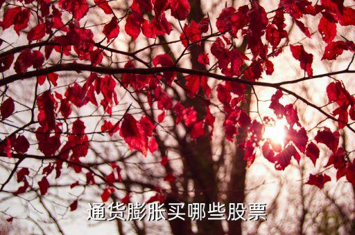 通货膨胀买哪些股票