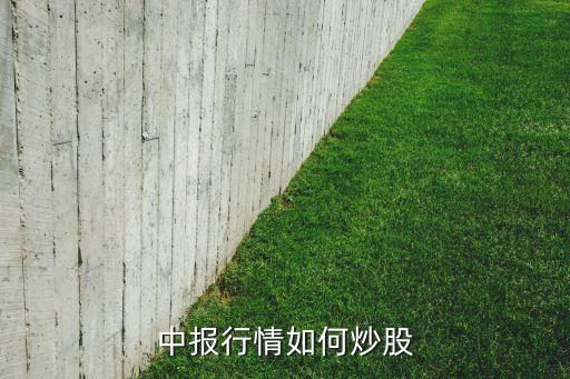 中报行情如何炒股