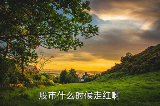 股市什么时候走红啊