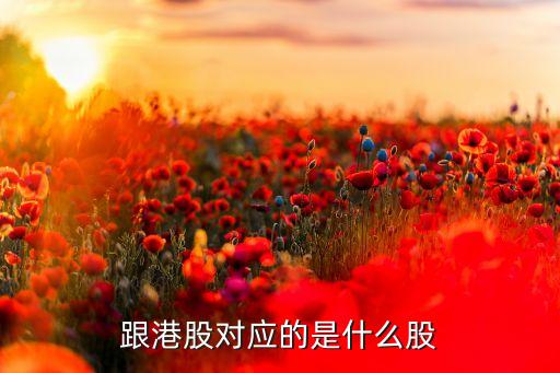 港股二次上市是什么股票，跟港股对应的是什么股