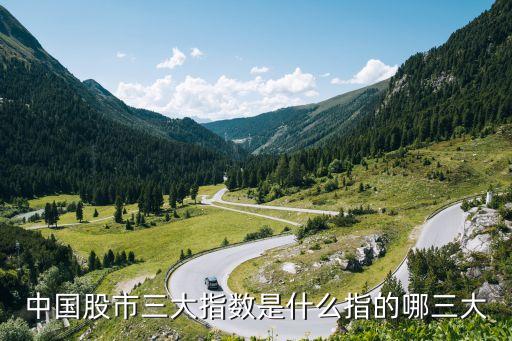 中国股市三大指数是什么指的哪三大