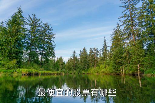 最便宜的股票有哪些