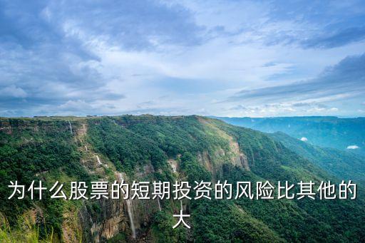为什么股票的短期投资的风险比其他的大