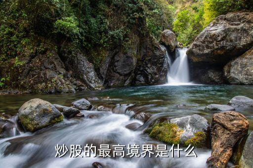炒股的最高境界是什么