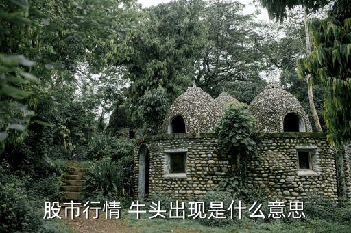 股市行情 牛头出现是什么意思