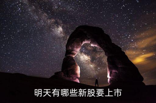 明天有哪些新股要上市