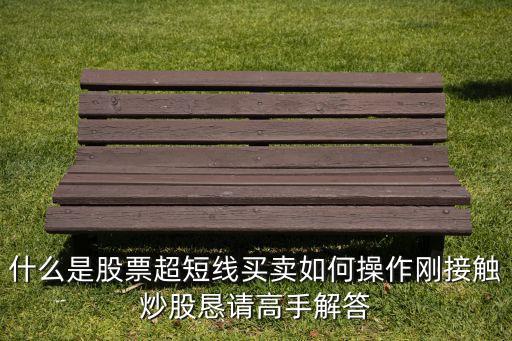 什么是股票超短线买卖如何操作刚接触炒股恳请高手解答