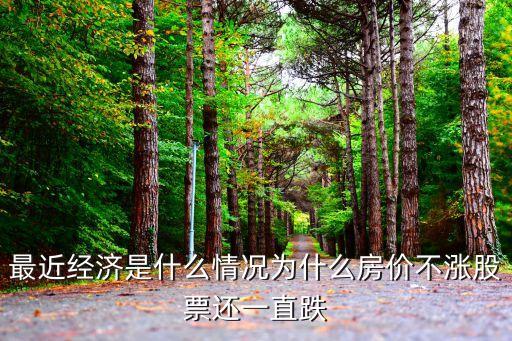 为什么地产股票从不涨到跌，为什么房产股涨不起来