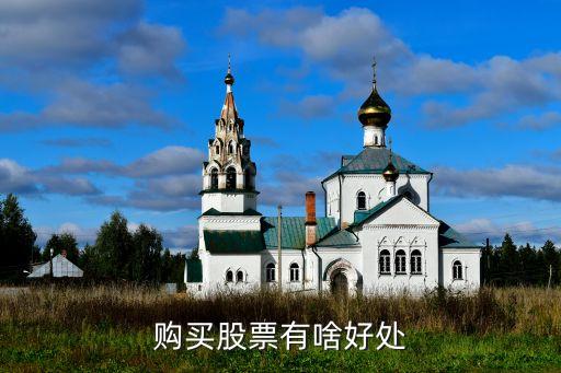 买一个股票有什么用途，买股票有什么用处