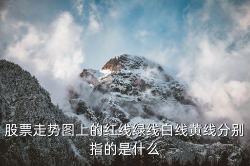 股票有一条线是什么线，股票中的这条黄线指的是什么