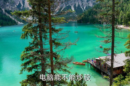 电脑能不能炒股